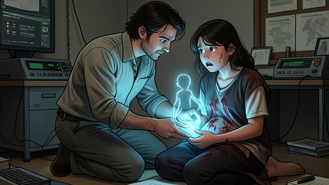 The Hidden Pregnancy from "Bound by Darkness". The Hidden Pregnancy A New Life Larem discovers Sasha's pregnancy through his Kalith Healing Gift while treating her after an attempted murder.