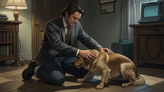 Healing Chance from "Bound by Darkness". Healing Chance Practice Through Care Larem tests his abilities on Chance because the dog's injuries require patience rather than battlefield force.