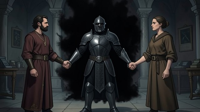 Necessary Silence from "Bound by Darkness". Necessary Silence Hidden Warfare Paladin secrecy protects civilians from knowledge of the Barrier and the Others.