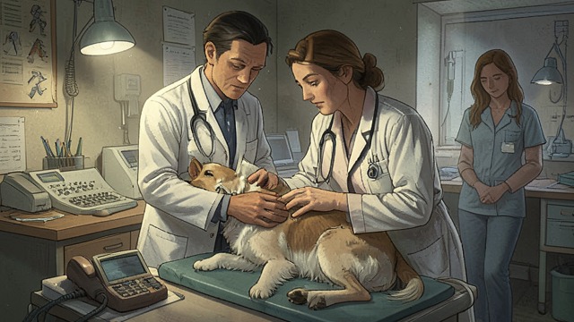 A Quiet Refuge from "Bound by Darkness". A Quiet Refuge Outside the Order The animal clinic is one place where Larem is valued for gentleness rather than origin or sword skill. Dr.