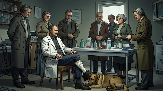 A Place to Return from "Bound by Darkness". A Place to Return Survival and Care Dr. Isaac remains alive, Chance is healed, and Larem wakes in the clinic's familiar medical space.