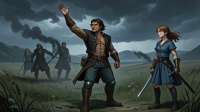 Choosing a Future from "Bound by Darkness". Choosing a Future The Last Battle Larem risks his life to save Sasha, Chaz Willis, and Dr. Isaac from Rusty and George.