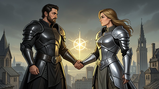 The Blademate Bond from "Bound by Darkness". The Blademate Bond Service to Lusahn Larem served as Lusahn's Blademate, binding his identity to her safety and to the honor of the Sworn Guardians.