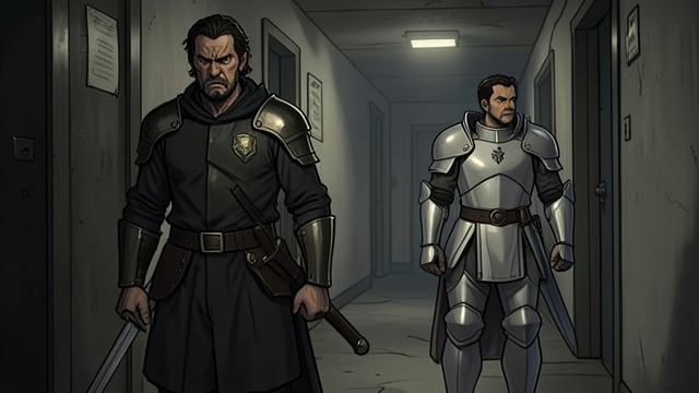 Guard Resentment from "Bound by Darkness". Guard Resentment A Hierarchy of Sacrifice Duke believes guards are the true human casualties while Paladins receive the privileges of resurrection and command.