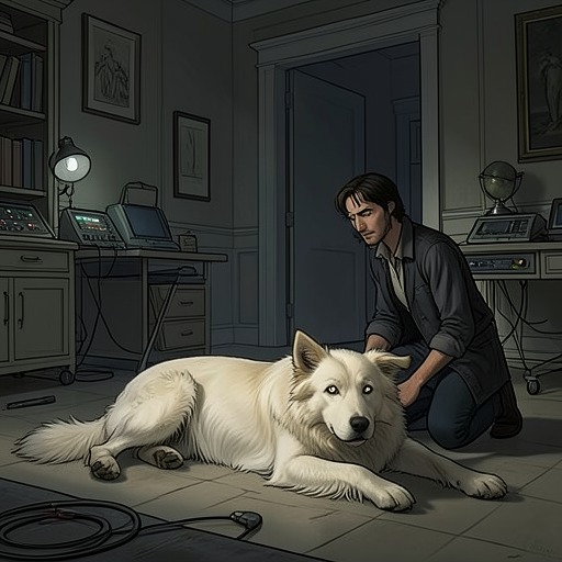 Chance's Recovery from "Bound by Darkness". Chance's recovery from abuse parallels Larem's own healing and turns the dog into a living emblem of trust rebuilt through patience.