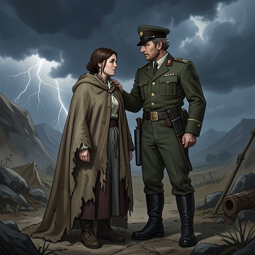 Larem and Lusahn from "Bound by Darkness". Larem's former devotion to Lusahn changes from romantic grief into mature acceptance of her chosen family and his own future.