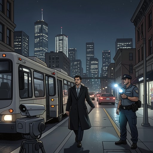The Safety Pattern from "Hayden's Timbre". This flow traces the book’s growing concern with transportation, surveillance, security, and the limits of protective behavior.