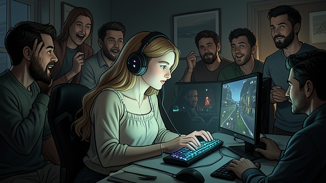 The Gaming Livestream Breakthrough from "I’m Very Happy After Marrying the CEO Husband According to the Agreement". Skill Becomes Content Shen Tang plays with Shen Yu and two young women, defeating a hostile teammate through skill and verbal precision.