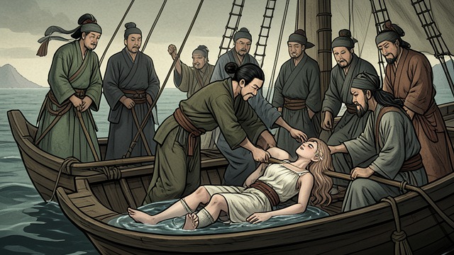 Rescue from the Island from "I’m Very Happy After Marrying the CEO Husband According to the Agreement". An Unexpected Arrival Gu Huaian reaches the island after learning that Shen Tang is trapped and personally leads the rescue.