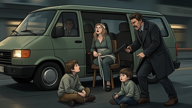 The Kidnapping Attempt from "I’m Very Happy After Marrying the CEO Husband According to the Agreement". A Moment of Failure Gu Anran is lured away by a trafficker, exploiting her kindness and lack of experience.