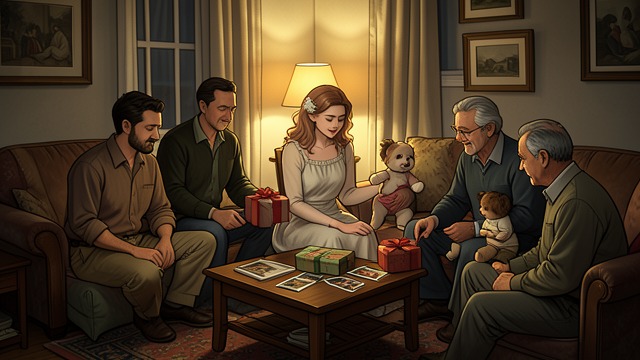 The Shen Family Claims Her from "I’m Very Happy After Marrying the CEO Husband According to the Agreement". Blood Becomes Present The Shen family does not merely confirm kinship; they preserve a room, gifts, stories, and emotional space for Shen Tang.