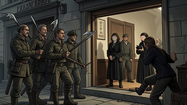 The Night Raid from "I’m Very Happy After Marrying the CEO Husband According to the Agreement". Violence at the Gate Street gangsters arrive with bats to frighten the Orphanage into surrendering the property.