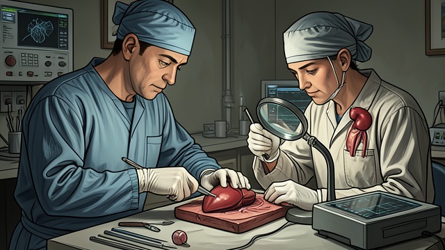 Biopsy as Ground Truth from "Hepatitis C in Renal Disease, Hemodialysis and Transplantation". Biopsy as Ground Truth Tissue over appearance Liver biopsy stages fibrosis when enzymes and symptoms are unreliable.