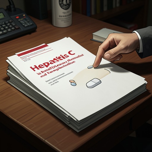 The Search for Viral Eradication from "Hepatitis C in Renal Disease, Hemodialysis and Transplantation". This flow follows the therapeutic progression from interferon monotherapy toward combination treatment and the first direct-acting antiviral regimens.