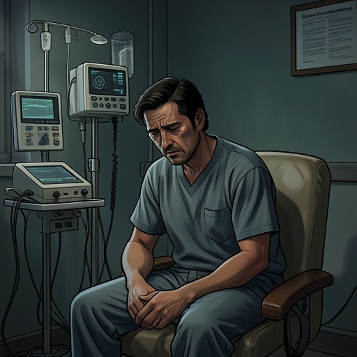 The Dialysis Patient’s Quality of Life from "Hepatitis C in Renal Disease, Hemodialysis and Transplantation". This flow traces how HCV adds psychological and nutritional burdens to the already restrictive experience of dialysis.