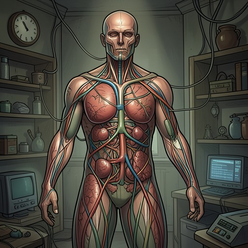 The Body as a Network from "Hepatitis C in Renal Disease, Hemodialysis and Transplantation". This flow develops the theme that HCV cannot be understood through a single organ or specialty.