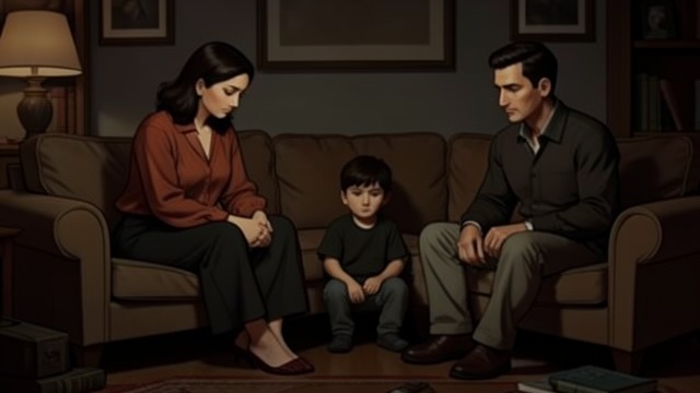 A Family in Grief from "Box Set: Samsons Sterbliche Geliebte & Samson's Lovely Mortal (Deutsch·Englisch) (Scanguards Vampire) (German Edition)". Silence After the Loss The Move Back The family returns to the United States.