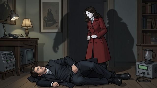 A Violent End from "Box Set: Samsons Sterbliche Geliebte & Samson's Lovely Mortal (Deutsch·Englisch) (Scanguards Vampire) (German Edition)". The Witness Silenced Too Late Ricky and Thomas arrive after hearing a scream and find John’s wife beside his body.
