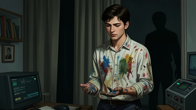 The Young Artist from "Box Set: Samsons Sterbliche Geliebte & Samson's Lovely Mortal (Deutsch·Englisch) (Scanguards Vampire) (German Edition)". A Future in Art Privileged Beginnings Samson grows up in England in a household that values art, and his parents encourage his drawing.