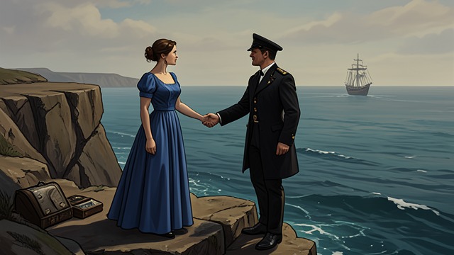 Jane’s Distant Happiness from "Just Deserts". A Different Road Journey to Gibraltar Jane Bennet accompanies Eleanor Maitland toward Malta but is stranded at Gibraltar by plague.