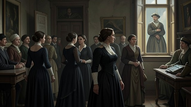 Unspoken Judgment from "Just Deserts". No Public Confession Moral Ambiguity Elizabeth suspects the Harkness sisters’ involvement but does not ask directly.