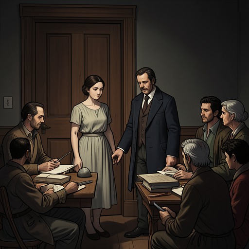 The Refuge and Military Responsibility from "Just Deserts". This flow connects the novel’s treatment of abused women with its later concern for injured veterans and organized social duty.