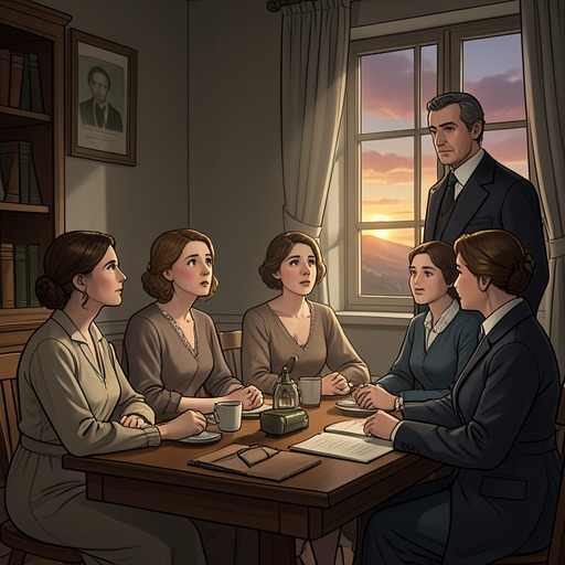 The Bennet Sisters’ Confession from "Just Deserts". This flow traces the emotional repair that follows Elizabeth’s eventual disclosure of her hidden Pentland life.