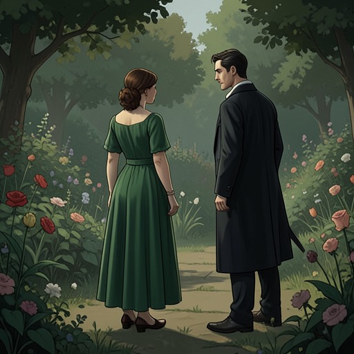 Elizabeth and Darcy’s Courtship from "Just Deserts". This flow traces the transformation of Elizabeth Bennet and Fitzwilliam Darcy from mutual offense to deliberate marriage.