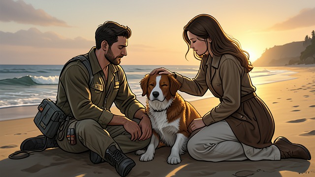 The New Companion from "The light house: A love story". The New Companion Continuity Ned remains beside Blake McGrath as blindness changes their routines.