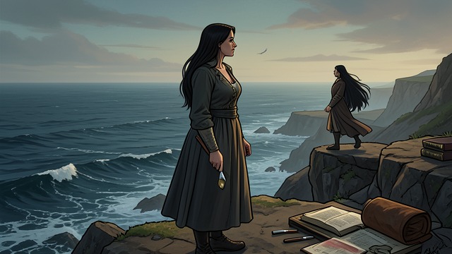 The Imagined Adult from "The light house: A love story". The Imagined Adult Memorial Blake McGrath paints a beautiful raven-haired woman as the adult Chloe might have become.