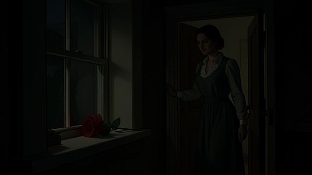 The Lights Extinguished from "The light house: A love story". The Lights Extinguished Completion Blake McGrath says goodbye to Chloe and releases the red rose. Action Connie Dixon turns off the house lights one by one.