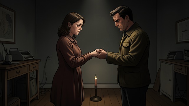 The Reconciliation from "The light house: A love story". The Reconciliation Return Connie Dixon and Blake McGrath embrace after the accusation collapses.