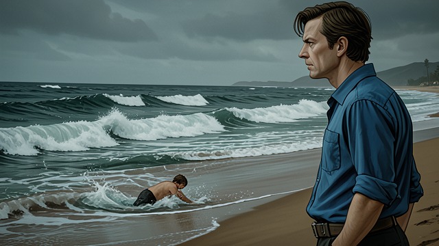 The Lost Daughter from "The light house: A love story". The Lost Daughter Death Chloe drowns on the beach while Blake McGrath is working in his studio.