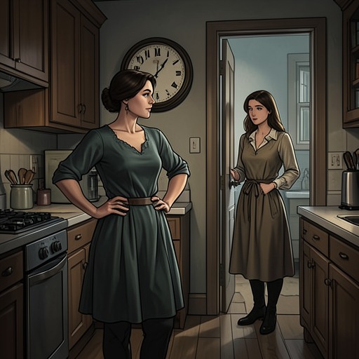 Ruth and Jean’s Security from "The light house: A love story". This flow traces how Connie Dixon’s family obligations shape her risks and are finally transformed into lasting security.