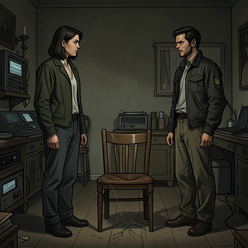 The Betrayal Misunderstanding from "The light house: A love story". This flow traces the rupture between Connie Dixon and Blake McGrath caused by overheard words and resolved through painful disclosure.