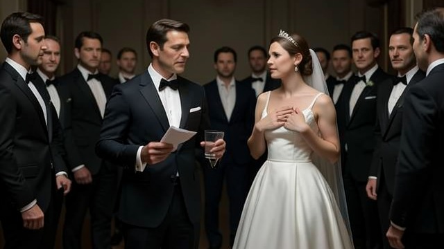 Family at the Wedding from "Just One Night". Family at the Wedding A future gathering Bradford Taylor proposes inviting Wilson and Jessie Bryce to his wedding with Geneva Bryce.