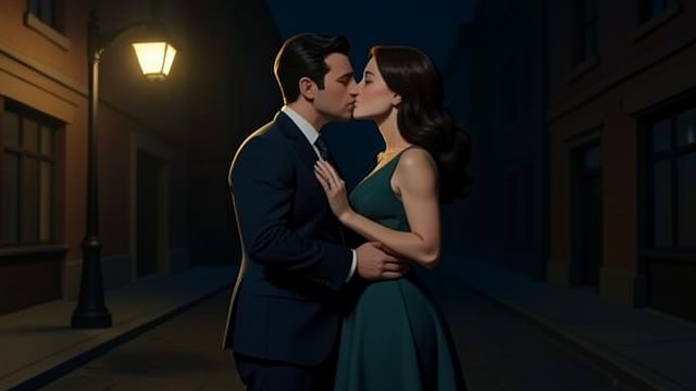 The Kiss from "Just One Night". The Kiss The pretense ends Away from the restaurant, Bradford Taylor kisses Geneva Bryce with a force that contradicts his controlled public image.