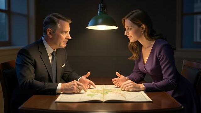 Shared Dinner from "Just One Night". Shared Dinner A businesslike conversation Bradford Taylor asks Wilson about a prospective building on Dowling Road, showing that the brothers share practical…
