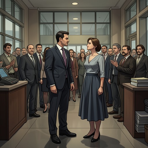 The Reunion and Its Consequences from "Just One Night". This flow follows Bradford Taylor's recognition of Geneva Bryce, the workplace reunion, and the transition to an ongoing relationship.