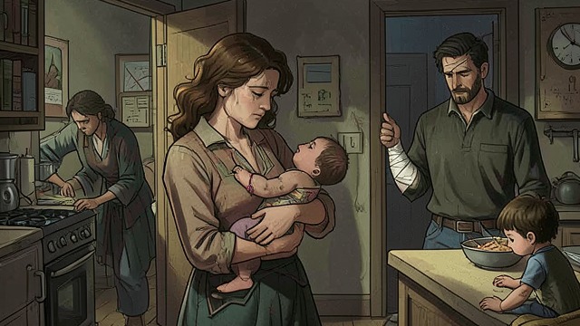 Mother and Partner from "The Beki CEO Got Me Pregnant". Maternal Center Kazumi gives birth to Kenzie Laroses and becomes the emotional center of the household.