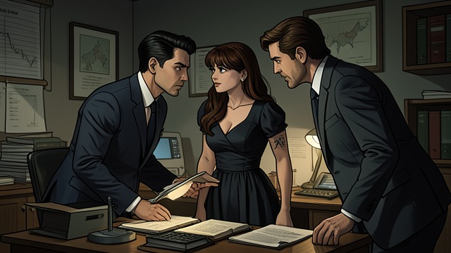 Seeds of Suspicion from "The Beki CEO Got Me Pregnant". A Rival's Narrative Vixon interprets Kazumi's irritation as jealousy and presents himself as Yohan's misunderstood admirer.