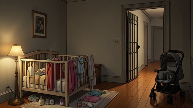 Preparing the Nursery from "The Beki CEO Got Me Pregnant". Planning Before Birth Yohan buys a crib, bottles, clothing, stroller, and a complete nursery before the child arrives.