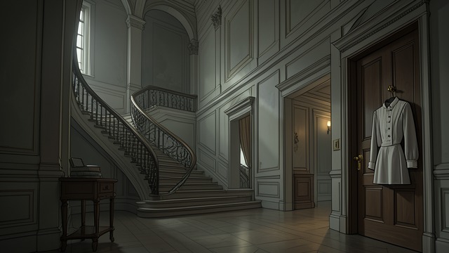 Private Mansion from "The Beki CEO Got Me Pregnant". A Wealthy Solitude Yohan's Mansion reflects his financial success, with large rooms, servants, an elevator, and spaces reserved for his personal life.