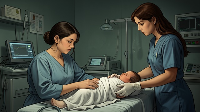 Kenzie Laroses's Birth from "The Beki CEO Got Me Pregnant". First Child Kenzie Laroses is born after Kazumi's difficult labor and becomes the visible consequence of the original accidental pregnancy.