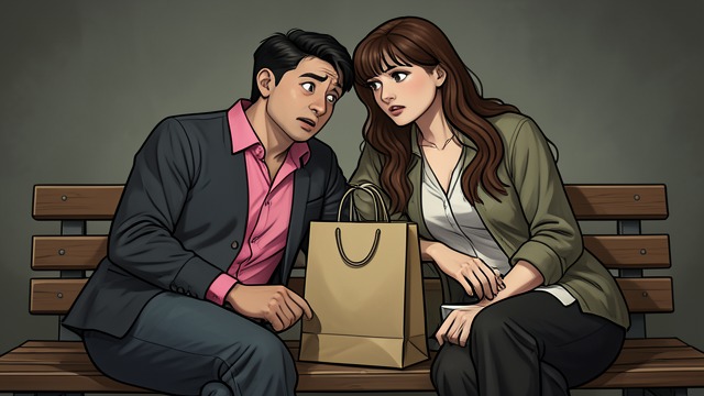 Old Intimacy from "The Beki CEO Got Me Pregnant". Familiar Companionship Kazumi and Yohan share shopping trips, private jokes, and an unspoken expectation of mutual availability.