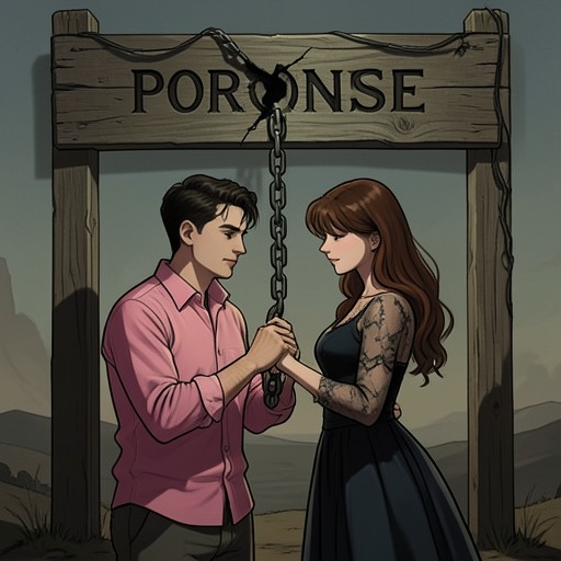 The No-Falling Promise from "The Beki CEO Got Me Pregnant". This flow traces the promise that Kazumi and Yohan will not fall in love and the gradual collapse of its certainty.
