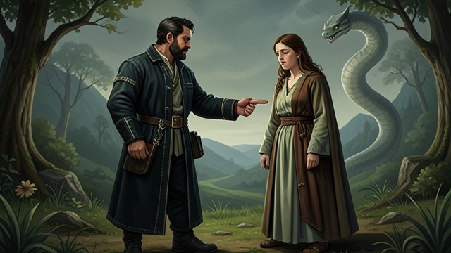 Blame Divided from "Who's Causing Your Trouble". Blame Divided Adam’s Deflection Adam blames Eve and even points toward the woman God gave him.