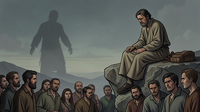Death Announced from "Who's Causing Your Trouble". Death Announced The Necessary Path Jesus teaches that the Son of Man must suffer, be rejected, be killed, and rise after three days.