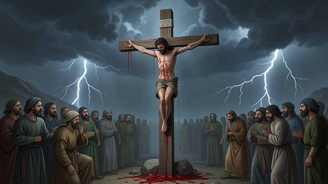 Crucifixion Endured from "Who's Causing Your Trouble". Crucifixion Endured Apparent Triumph Jesus Christ is rejected, killed, and placed within the crisis Satan has helped intensify.