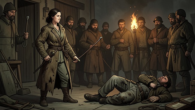 The Sling Defense from "The Ballad of the Last Dragon". Improvised Resistance A First Strike Sylvaine Abelan uses Jaromir’s slingshot to strike Donnick and another attacker.